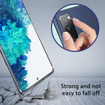 2 2 Pack Uniqueme Compatible For Samsung Galaxy S20 Fe 5G Fan Edition 5G Camera Lens Protector And Screen Protector Tempered Glass Hd Clear Anti Scratch Bubble Free