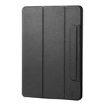 New Magnetic Case Compatible With Ipad Pro 11 Genuine Leather Cover With Multiple Viewing Angles Wake Sleep Enabled 1St 2Nd And 3Rd Gen Black