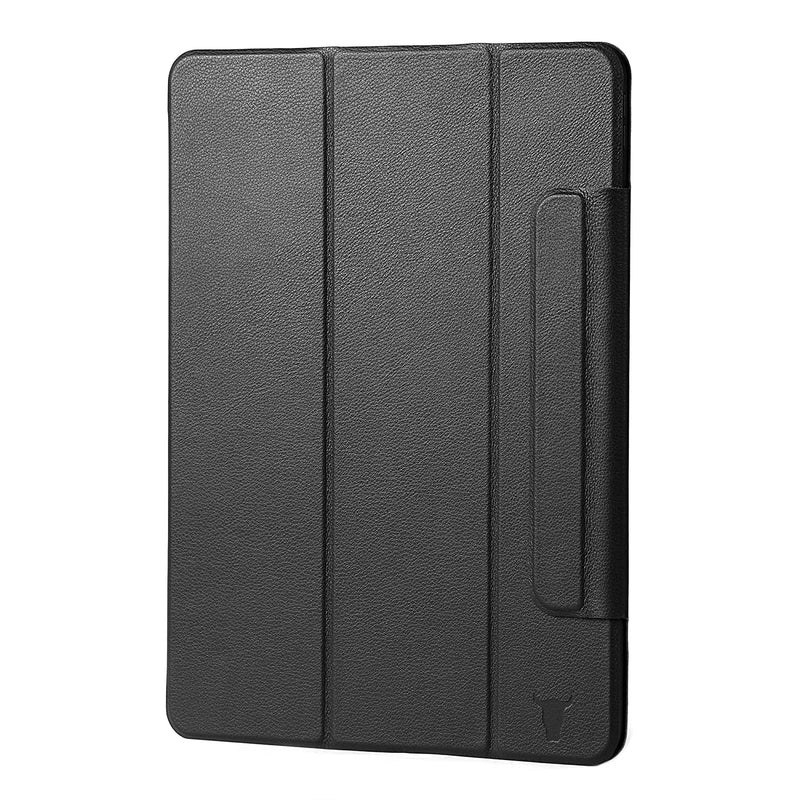 New Magnetic Case Compatible With Ipad Pro 11 Genuine Leather Cover With Multiple Viewing Angles Wake Sleep Enabled 1St 2Nd And 3Rd Gen Black