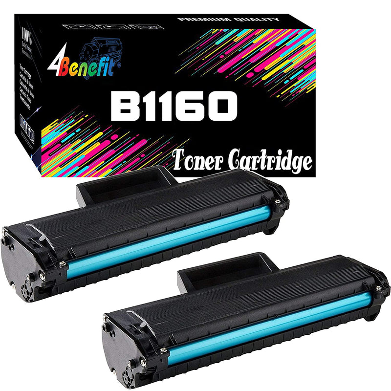 2 Pack 1160 Compatible With Toner Cartridge Dell B1160 Laser Printer 1160 B1163W B1165Nfw B1160 B1160W 2 Pack
