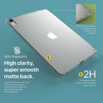 New Arctic Ipad Air 5 4 Case 10 9 Inch 2022 2020 Ultra Thin Crystal Clear Case With Matte Back Supports Apple Pencil Charging And Touch Id Tpu Bum