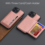 Caka Case For Iphone 13 Pro Max Iphone 13 Pro Max Wallet Case With Card Holder Credit Card Slot Holder For Men Leather Tpu Protective Magnetic Closure Phone Case Cover For Iphone 13 Pro Max Pink