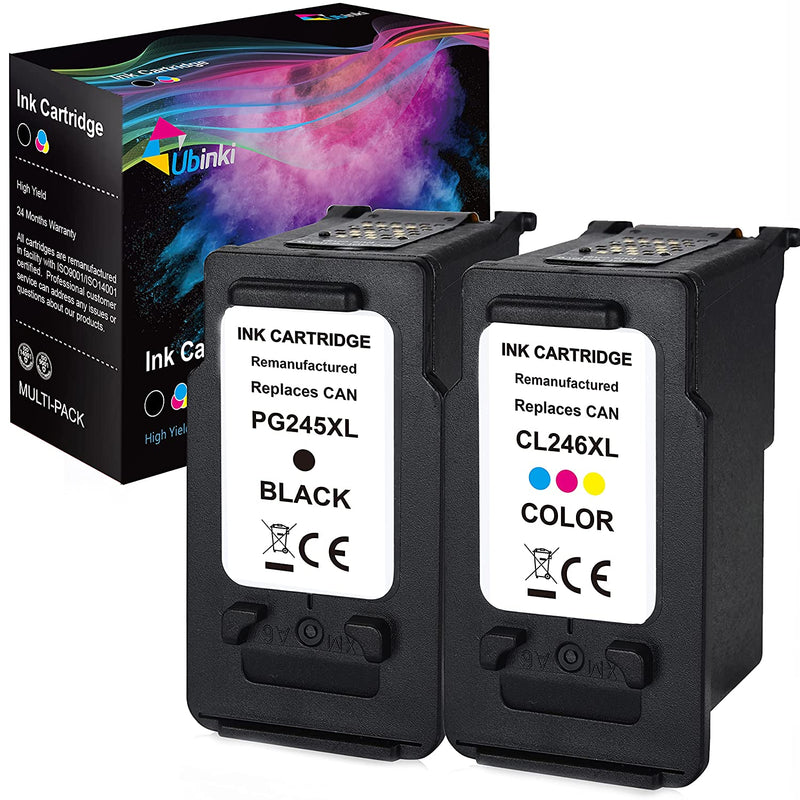 Ink Cartridge Replacement For Canon Pg 245Xl Cl 246Xl Pg 243 Cl 244 To Use With Pixma Mx492 Mx490 Mg2420 Mg2520 Mg2522 Mg2920 Mg2922 Mg3022 Mg3029 1 Black 1 Tr