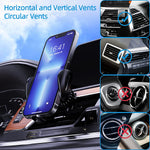 Upgraded Car Vent Phone Mount Holadream Universal Cell Phone Holder For Car Air Vent Vehicle Phone Mount Cradle Compatible With All Iphone Android Smartphone