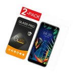 2 Pack Premium Tempered Glass Screen Protector For Lg K40 K12 Plus X4 2019