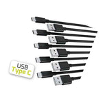 5X 6Ft Usb C Type C Cable Fast Charger Type C 3 1 Data Sync Charging Cable Cord