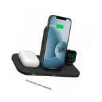 Mophie 3 In 1 15W Fast Charge Wireless Charging Stand Black