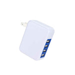 2X 3 1A 4 Port Usb Portable Home Travel Wall Charger Ac Power Adapter Us Plug