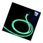 3Ft Led Light Up Type C Usb Fast Charging Charger Data Cable For Android Iphone