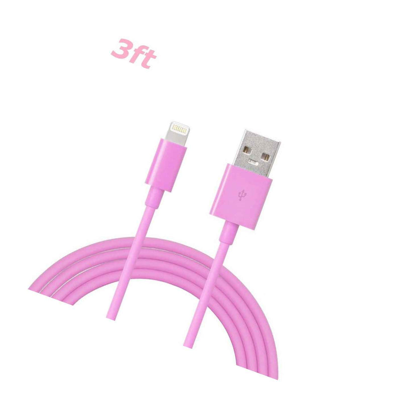New Round Usb Charger Cable Data Cord For Iphone X 7 Iphone 6S 6 Plus Iphone 8 5