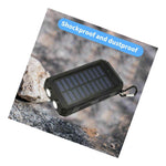 2000000Mah Led Dual Usb Portable Charger Solar Power Bank For Cell Phone Android