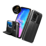 For Samsung Galaxy S20 Ultra Vcommute Magnetic Leather Wallet Case Cover Stand