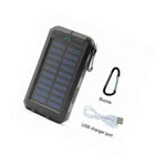2020 Waterproof Solar Power Bank 2000000Mah Portable External Battery Charger Us