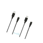 2 X Micro Usb Charger Sync Data Transmission Cable Cord For Android Smartphone
