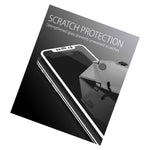 Full Coverage Screen Protector Tempered Glass For Iphone 11 Pro Xs X White