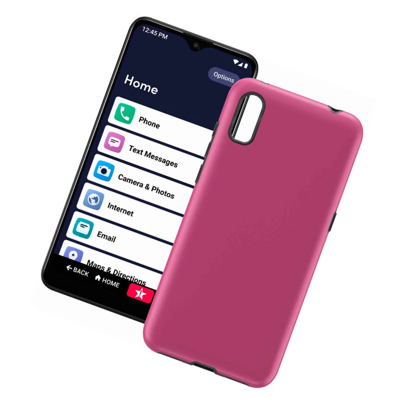 Lively Dual Layer Hard Shell Case For Lively Smart Pink