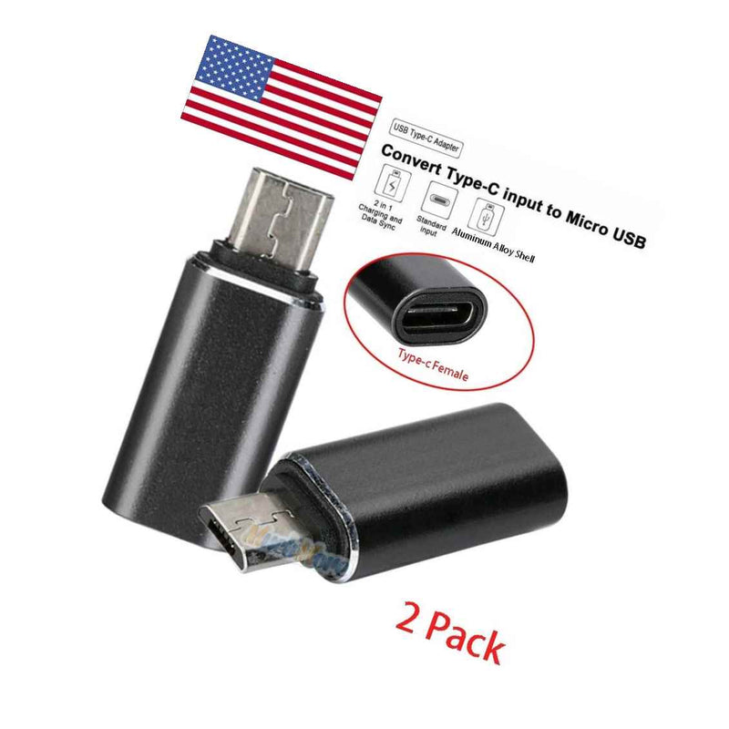 Type C Female To Micro Usb Male Adapter Connector Converter For Samsung Android