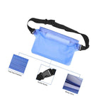 2X Waterproof Waist Pouch Bag Dry Underwater Case Cover For Iphone Cell Phone Us