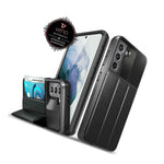 Vena Vcommute Leather Wallet Magnetic Kickstand Case For Samsung Galaxy S21