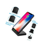 Qi Fast Wireless Charger Charging Dock Pad For Iphone X 8 Samsung Galaxy 8 S8