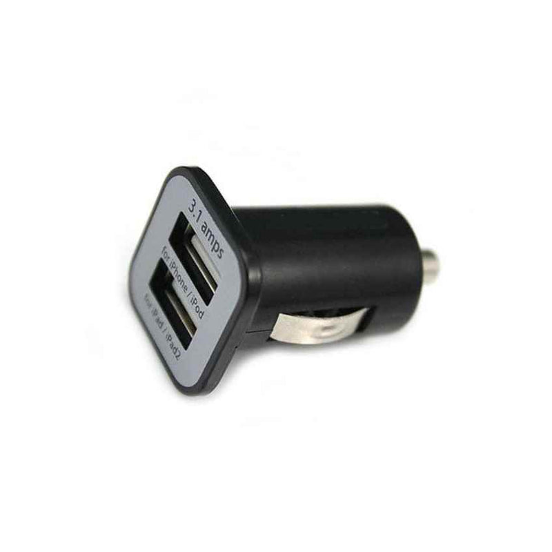 2 Dual Port Usb Mini Car Charger For Apple Iphone 6 5 Mp3 Mobile Phone 3 1A