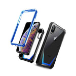 10 Pieces For Apple Iphone Xs Max Phone Case Heavy Duty Shockproof Cover Blue