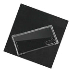 For Galaxy Note 10 Case Thin Slim Fit Hybrid Shockproof Clear Cover Clear