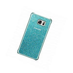 New Oem Samsung Protective Blue Glitter Case For Samsung Galaxy Note 5