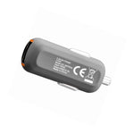 Ventev 2 4A Rapid Mini Car Charger For Universal Usb Devices In Gray
