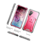 Poetic Revolution Series For Galaxy Note 10 Case Shockproof Cover Pink