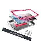 Poetic Revolution Series For Galaxy Note 10 Case With Screen Protector Pink