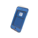 For Iphone 7 Plus Iphone 8 Plus Waterproof Shockproof Case Blue Orange