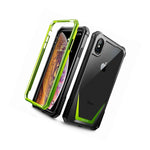 10 Pieces For Apple Iphone Xs Max Phone Case Heavy Duty Shockproof Cover Green