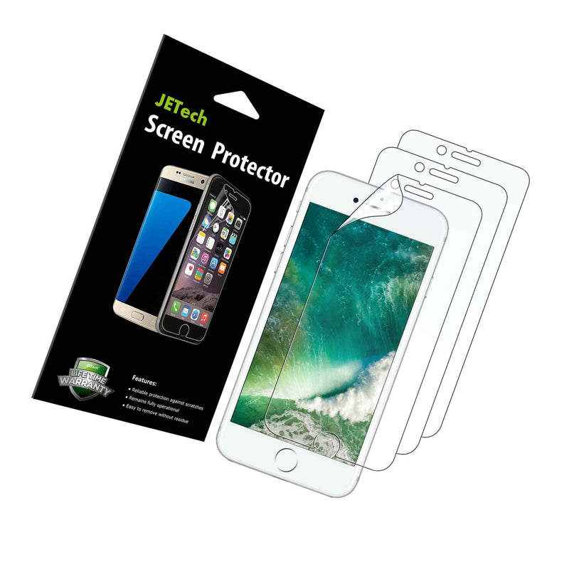 Jetech Screen Protector For Iphone 8 Plus And Iphone 7 Plus Pet Hd Film 3 Pack