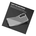 For Samsung Galaxy S21 5G Case Clear Slim Tpu Shockproof Armor Back Skin Cover