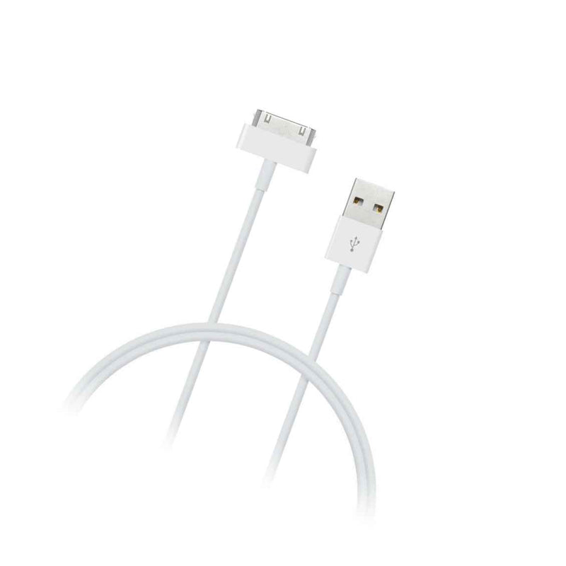 Lot10 Wholesale Usb 30 Pin Dock Connector Charge Sync Cable Iphone 4 4S Nano