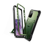 20 Pieces For Samsung Galaxy S20 Phone Case Heavy Duty Protective Cover Green