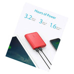 Anker Portable Charger 13000Mah 2 Port Power Bank For Iphone 11 Samsung Red