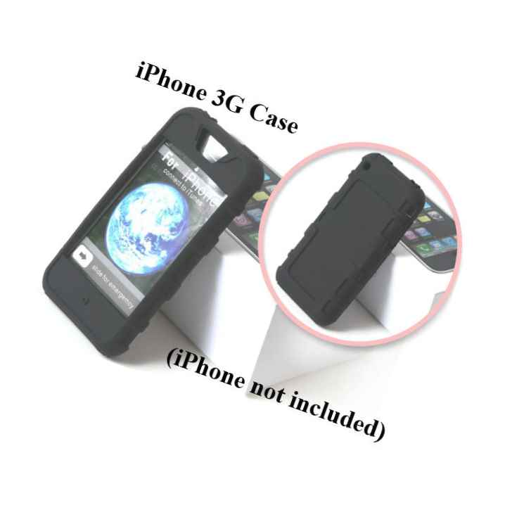 Ipcs Black Apple Iphone 3G Premium Rubber Soft Gel Silicon Skin Case Cover