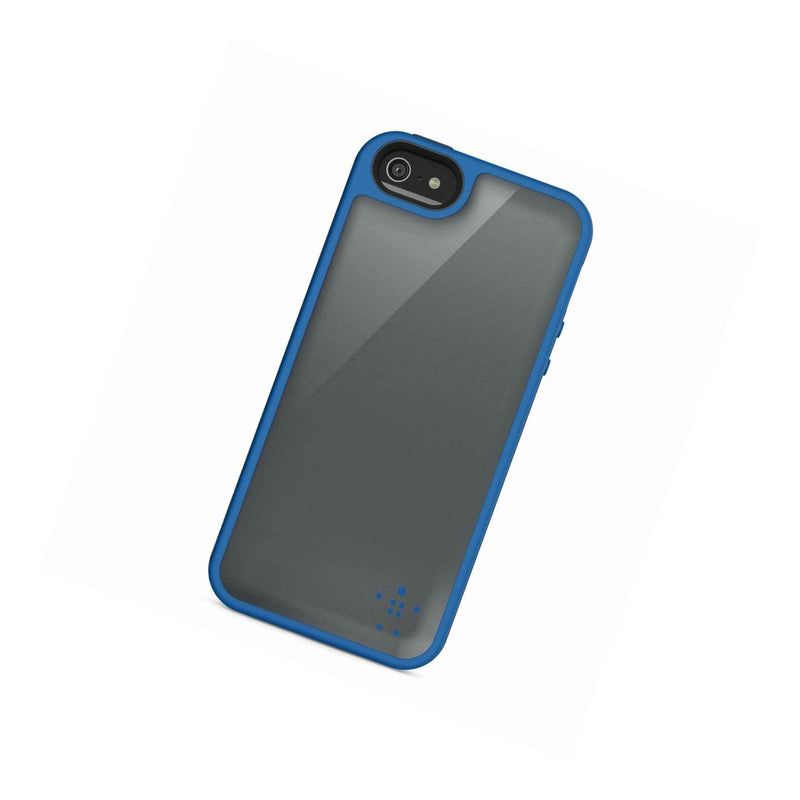 New Oem Belki Grip Max Gray Blue Case For Iphone 5 5S Se