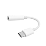 Universal Usb C To 3 5Mm Aux Headphone Adapter Type C Cable For Android White