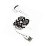 New Retractable Usb Sync Charge Data Cable 30 Pin Apple Iphone 4 4S 3Gs 3G Ipad2