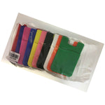 10 Pack Stick On Wallet For Your Mobile Phone Multi Color For Iphone Or Galaxy