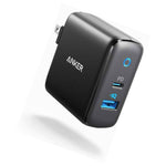 Anker 30W 2Port Fast Charger Foldable Plug 18W Usb C Pd Power Adapter For Iphone