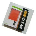 New Real Htc One M8 Dot View Orange Flip Smart Cover Case Zagg Cleaner