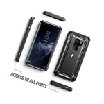 Poetic Revolution 360 Degree Protection Case For Samsung Galaxy S9 Plus Black