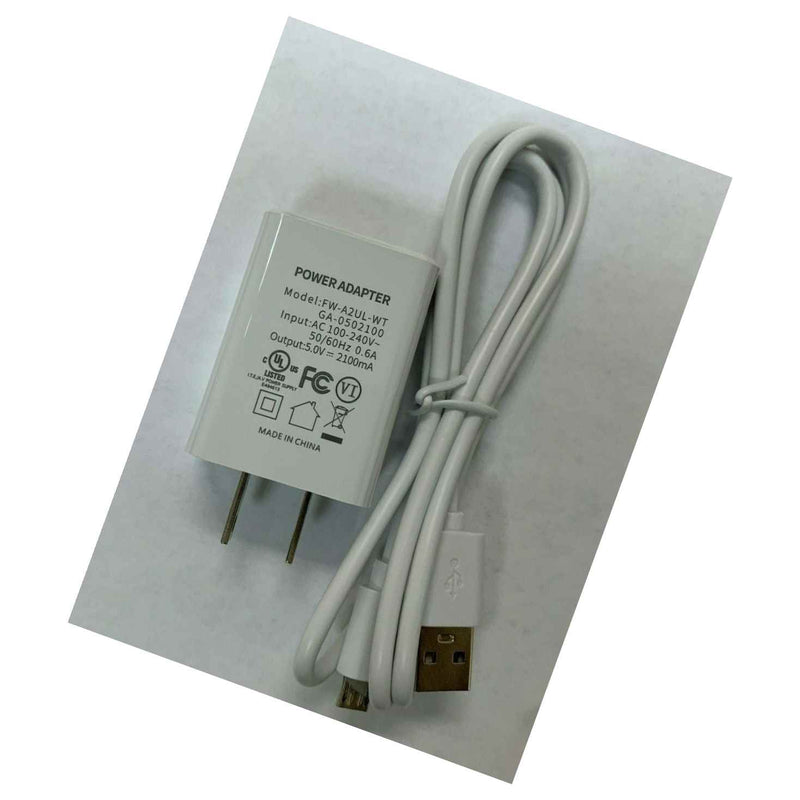 New Replacement Charger For At T Pantech Renue P6030 Micro Usb 2100Ma