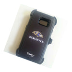 Genuine Otterbox Defender Case Belt Clip Samsung Gs6 Nfl Baltimore Ravens New