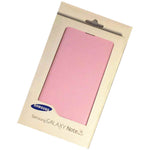 New Oem Samsung Flip Wallet Blush Pink Case For Samsung Galaxy Note 3