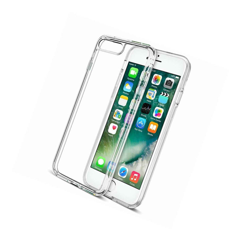 Fits Apple Iphone 7 Plus Case Silicone Clear Shockproof Rubber Protective Tpu